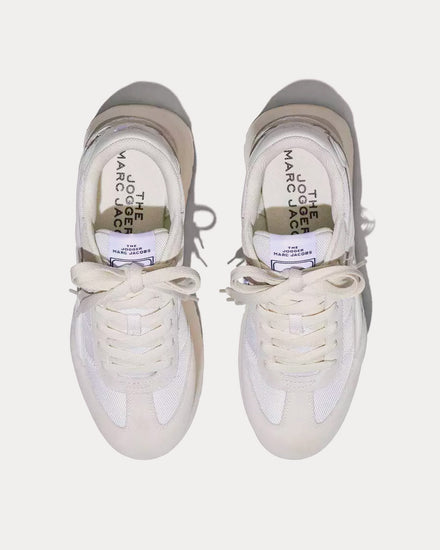 Marc Jacobs The Platform Jogger White Low Top Sneakers - 2