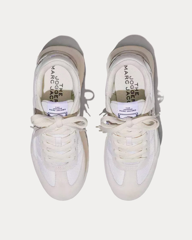 Marc Jacobs The Platform Jogger White Low Top Sneakers - 2