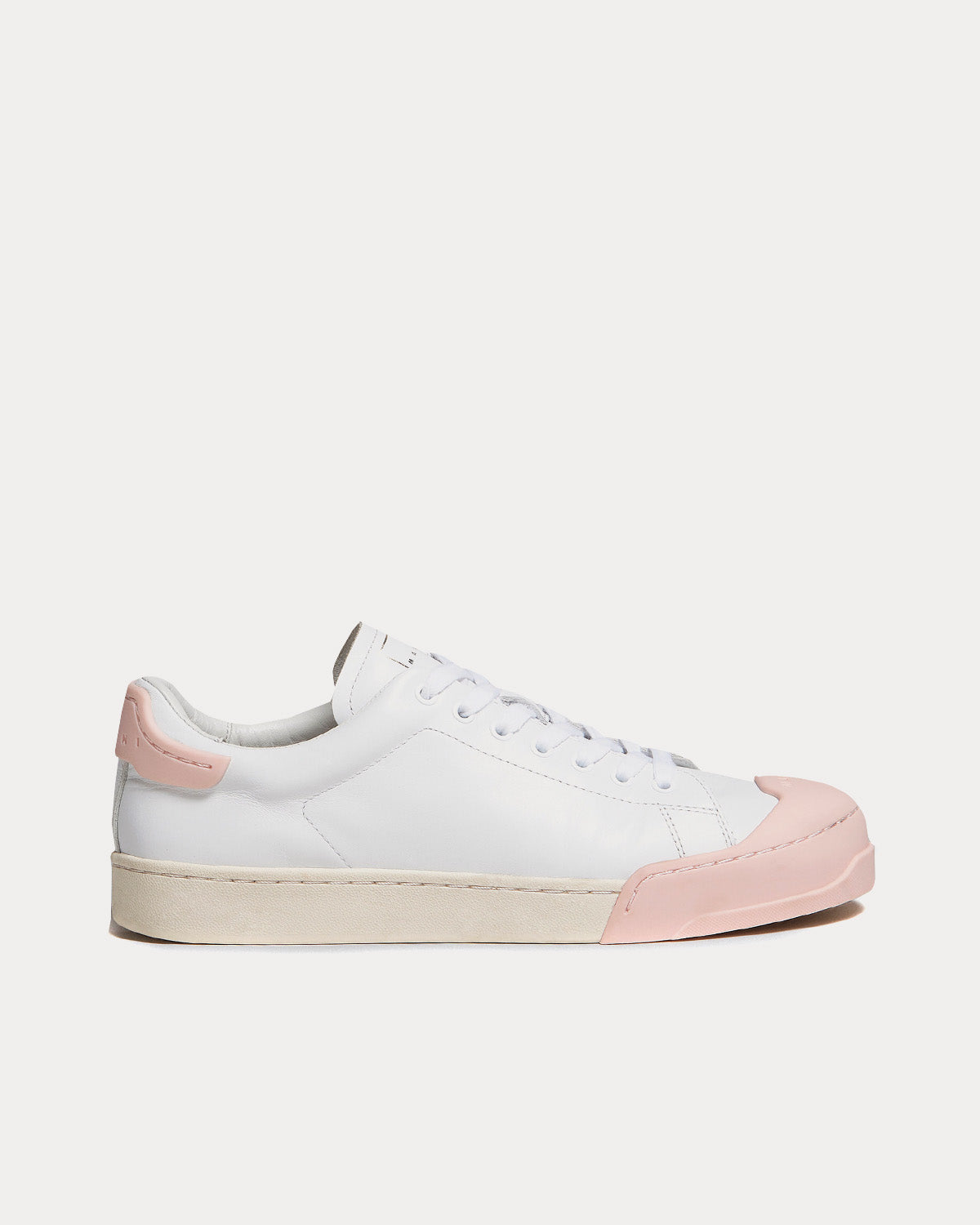Marni - Dada Bumper White / Pink Low Top Sneakers