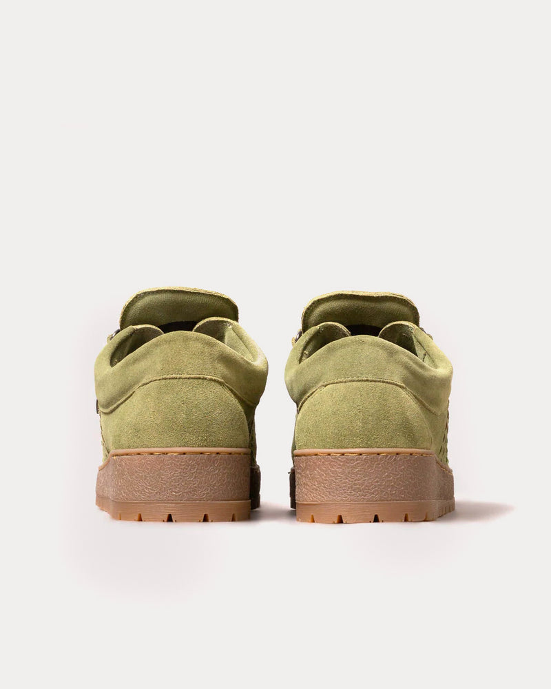 Mephisto x Oi Polloi Rainbow Velours Loden Low Top Sneakers - 3