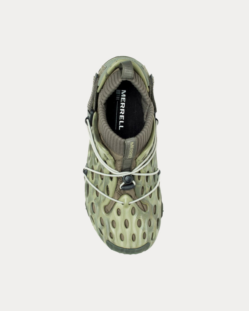 Merrell Hydro Moc AT Ripstop 1TRL Olive Slip Ons - Sneak in Peace