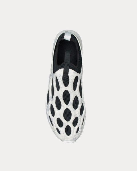 Hydro Runner White / Black Slip On Sneakers