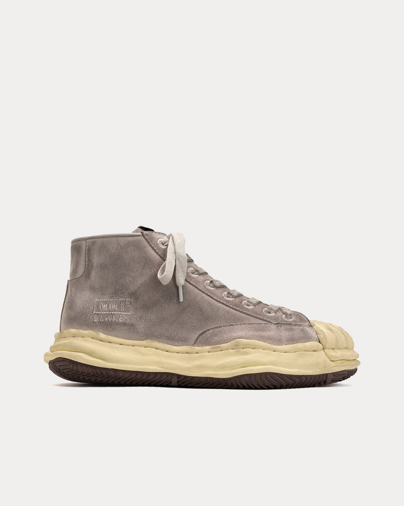 Mihara Yasuhiro x BED j.w. FORD Blakey OG Sole Grey High Top Sneakers - 1