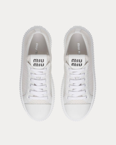 miu miu メッシュタンクトップ ホワイト miu miu メッシュタンクトップ ホワイト miu miu メッシュタンクトップ