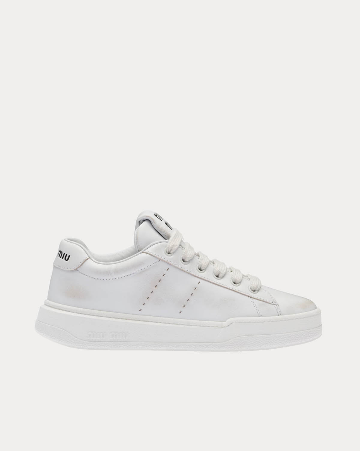 adidas Rom Leather Trainers in White for Men | Lyst