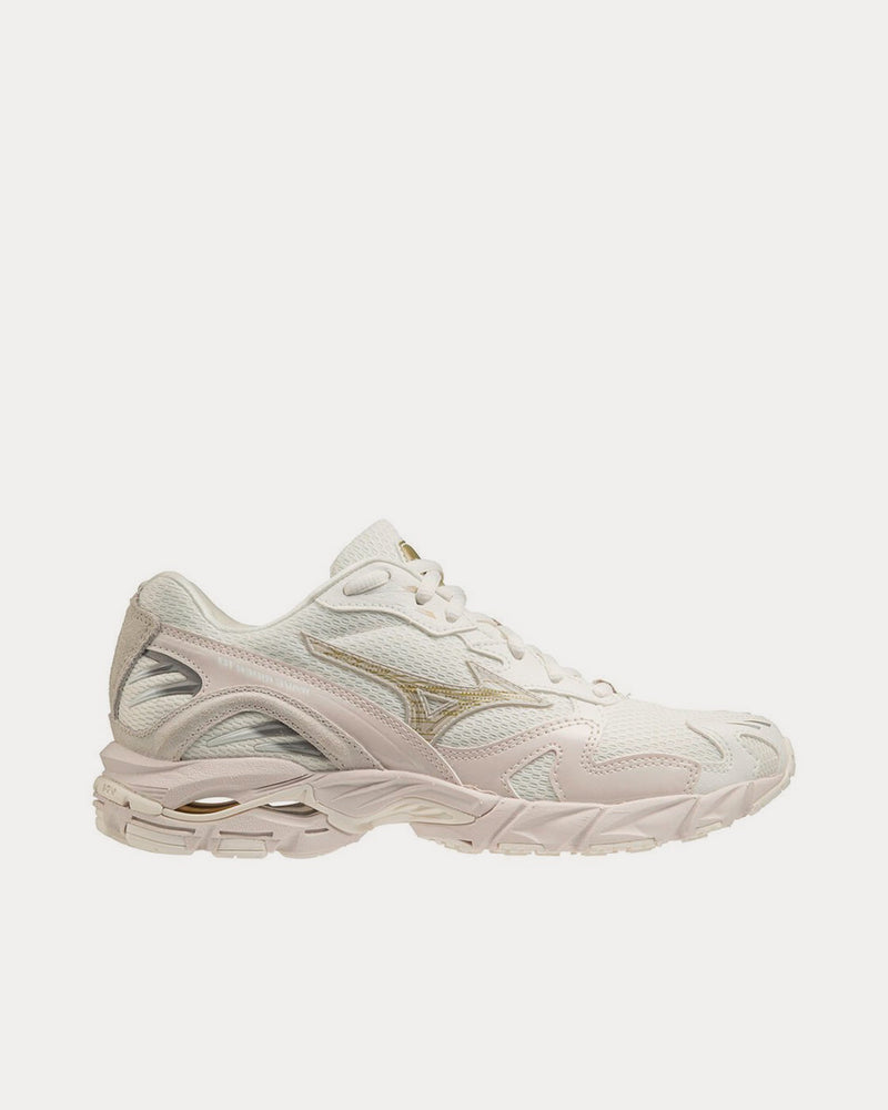 Mizuno Wave Rider 10 Snow White Low Top Sneakers - 1