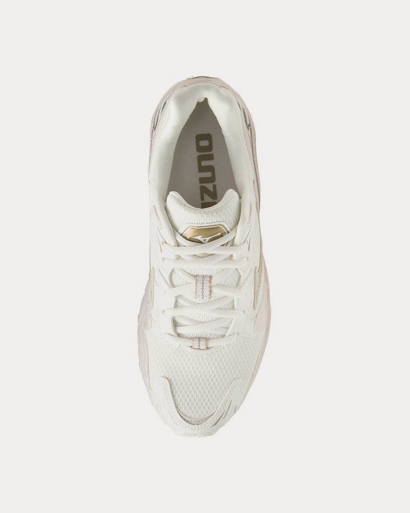 Mizuno Wave Rider 10 Snow White Low Top Sneakers - 2