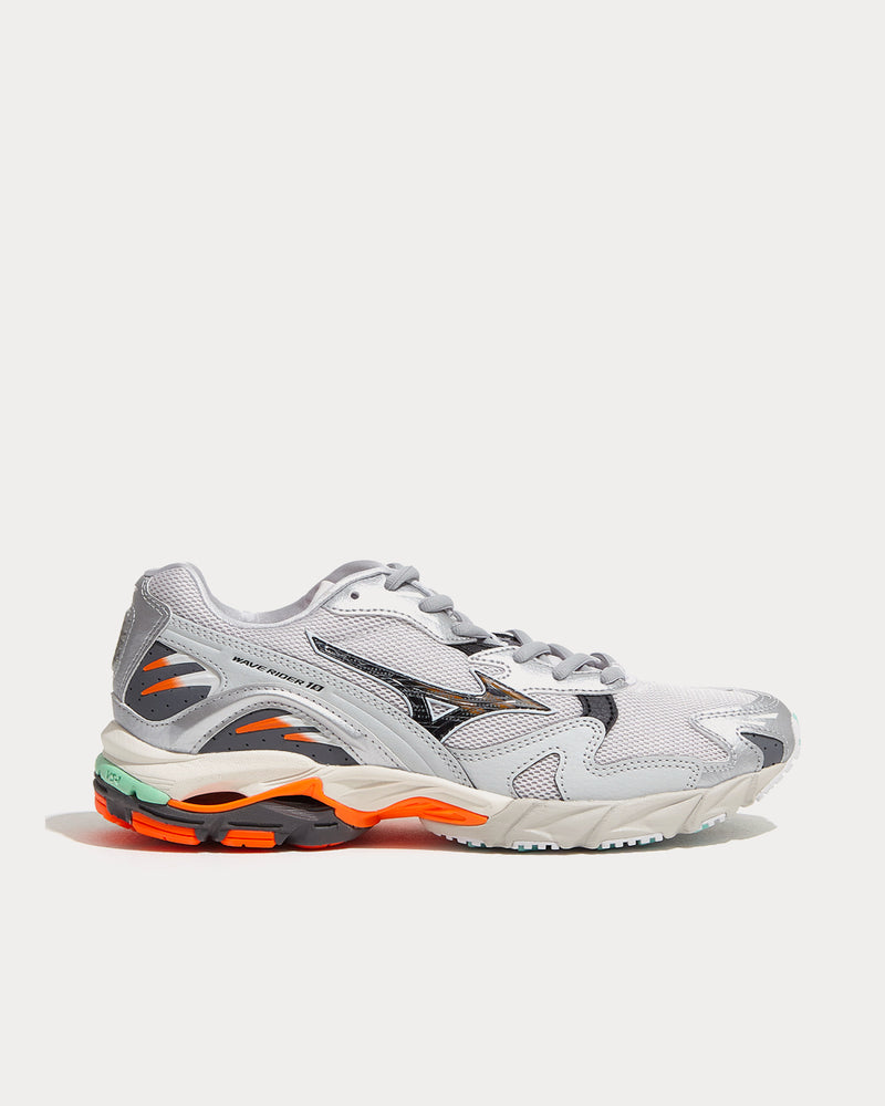 Mizuno Wave Rider 10 White Low Top Sneakers - 1
