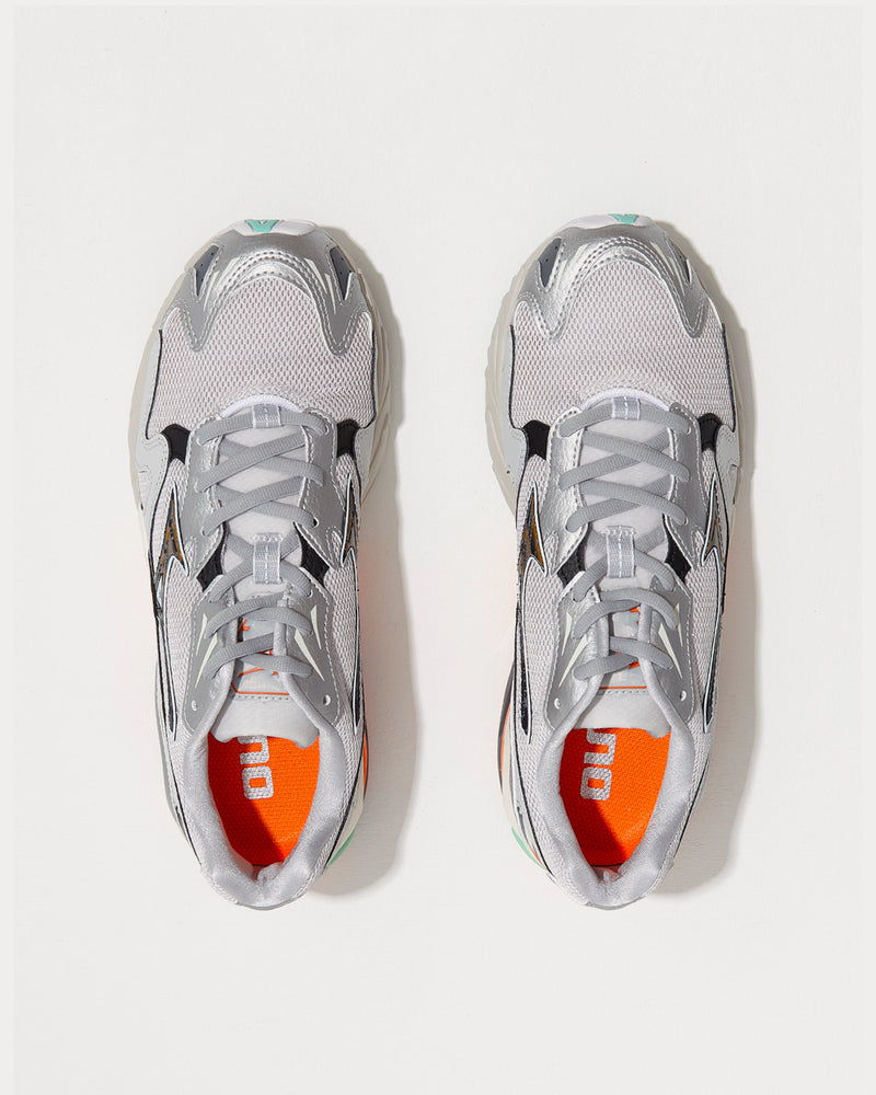 Mizuno Wave Rider 10 White Low Top Sneakers - 3