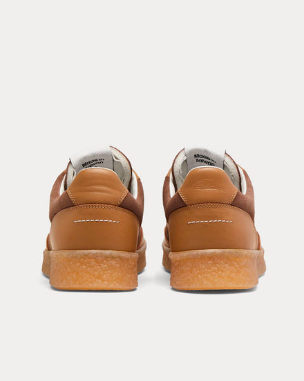 Maison Margiela MM6 Court Brown Low Top Sneakers - 3