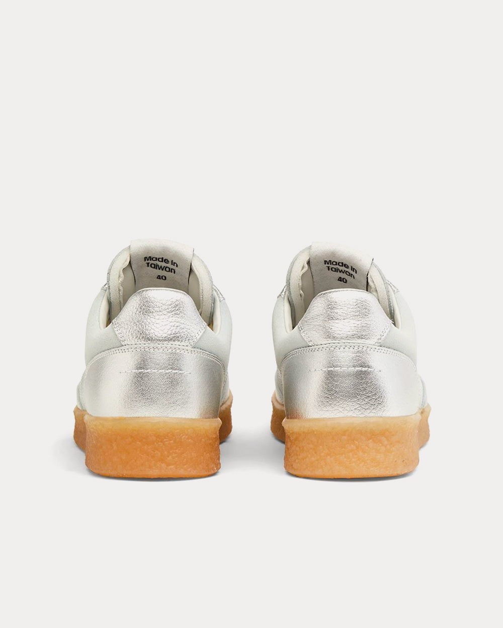 Silver maison margiela sneakers hotsell