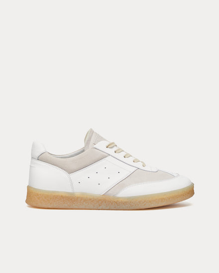 MM6 Maison Margiela 6 Court White Low Top Sneakers - 1