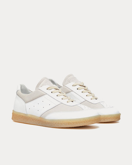 MM6 Maison Margiela 6 Court White Low Top Sneakers - 2