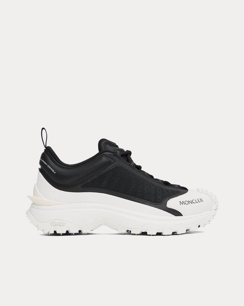 Moncler Trailgrip Lite Black / White Low Top Sneakers - 1