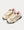 Vortex Leather & Fabric Beige Low Top Sneakers