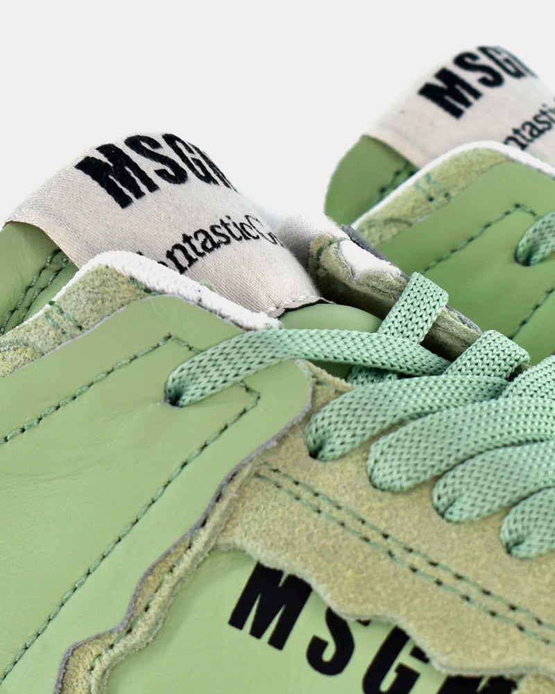 MSGM x ACBC Men's Fantastic Green Green Low Top Sneakers