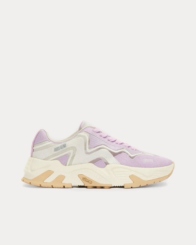 Msgm Vortex MSGM Women's Vortex with Vibram Sole Purple Low Top Sneakers & Trainers