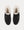 Suede Black / Tan Slip On Sneakers