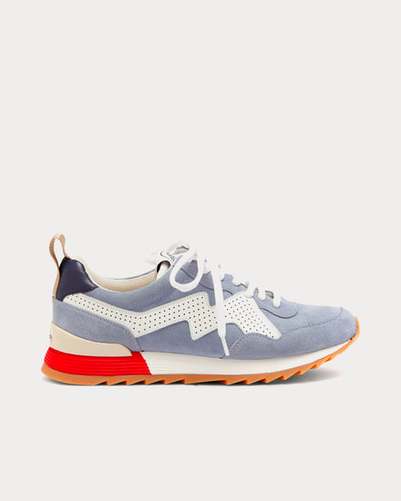 Mulberry MY-1 Lace-Up Pale Blue Low Top Sneakers - 1