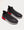 MY-1 Pull-On Black Neoprene Low Top Sneakers