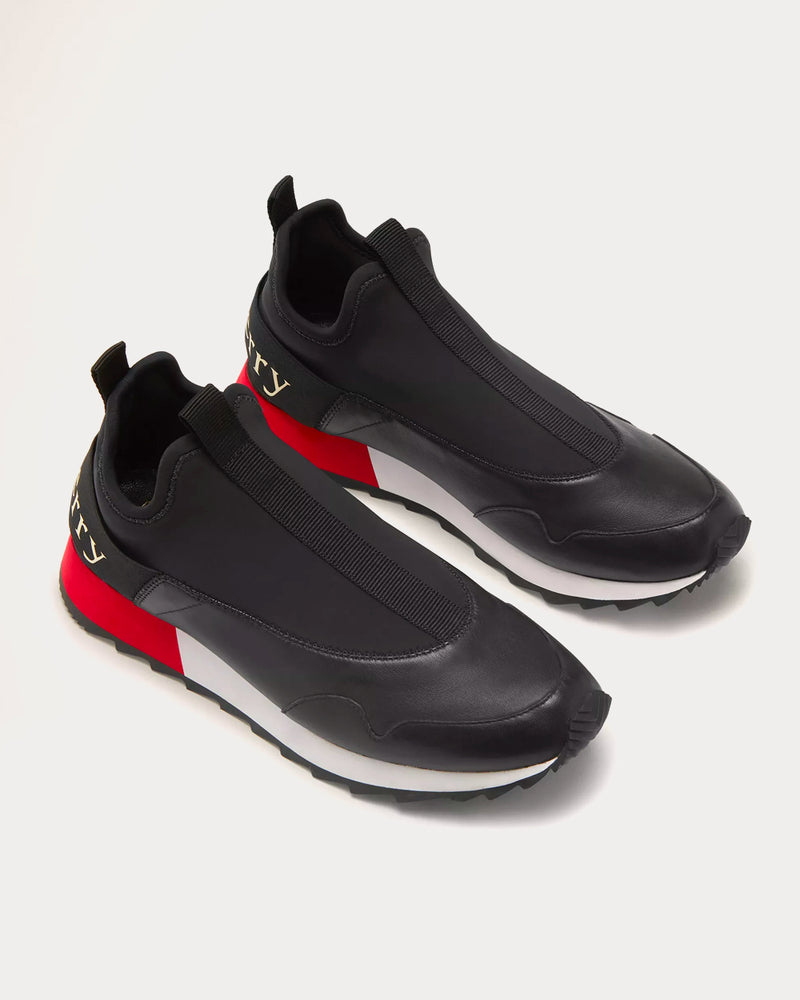 Mulberry MY-1 Pull-On Black Neoprene Low Top Sneakers - 2