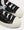 Asymmetric Ghillie Black Low Top Sneakers