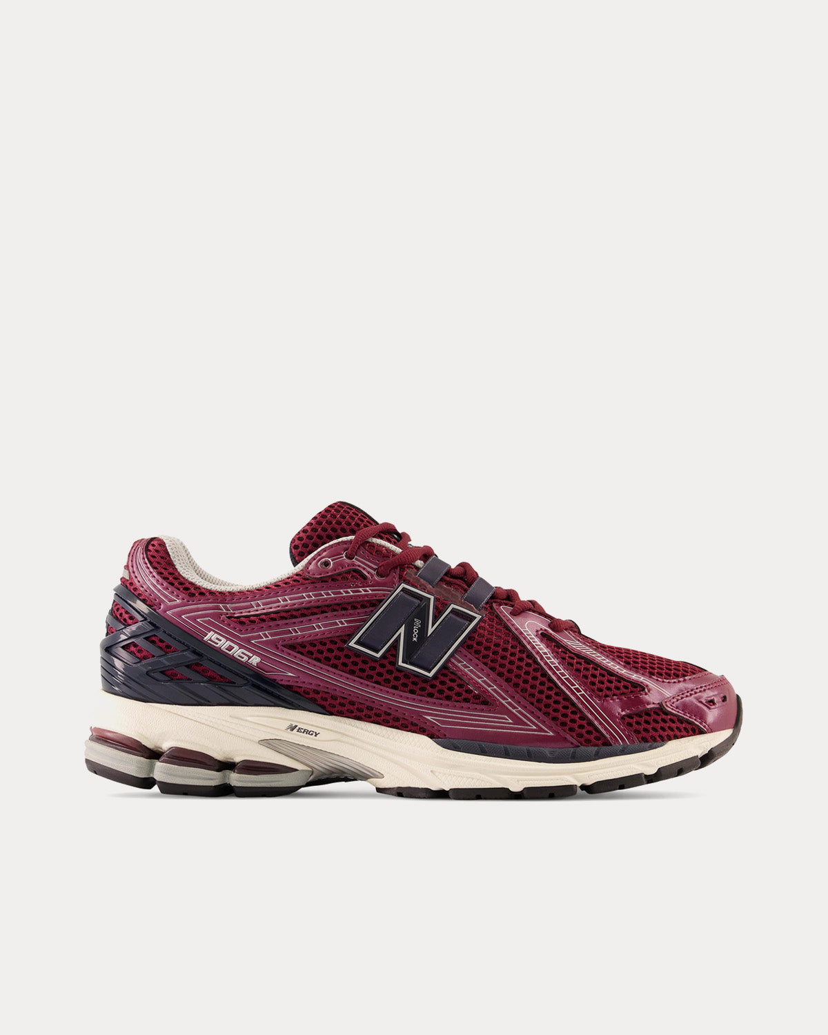 Men s 1906R NB Burgundy Eclipse a Concrete Low Top Sneakers