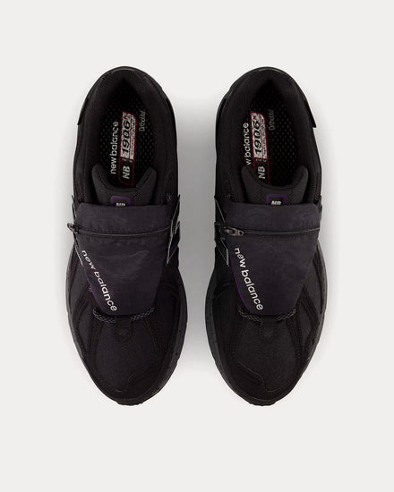 New Balance 1906R Black with Prism Purple and Castlerock Low Top Sneakers - 2