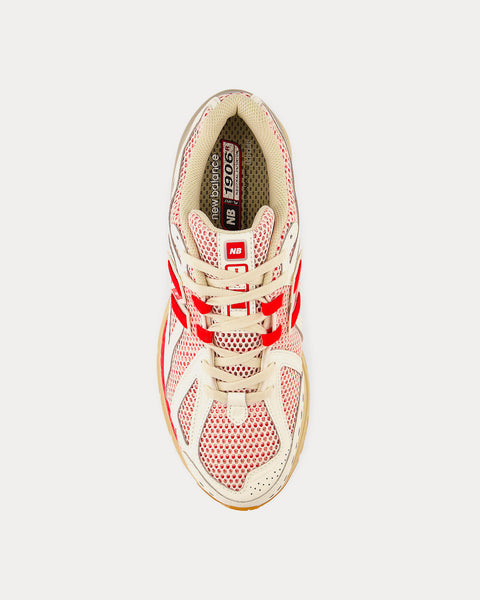 1906r Sea Salt / True Red / Pebble Low Top Sneakers