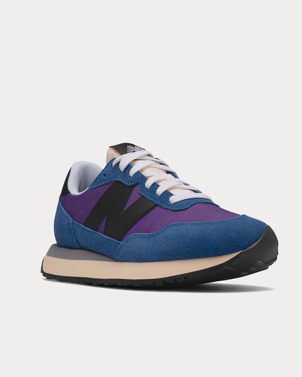 New Balance Women's 237 Prism Purple with Atlantic Low Top Sneakers