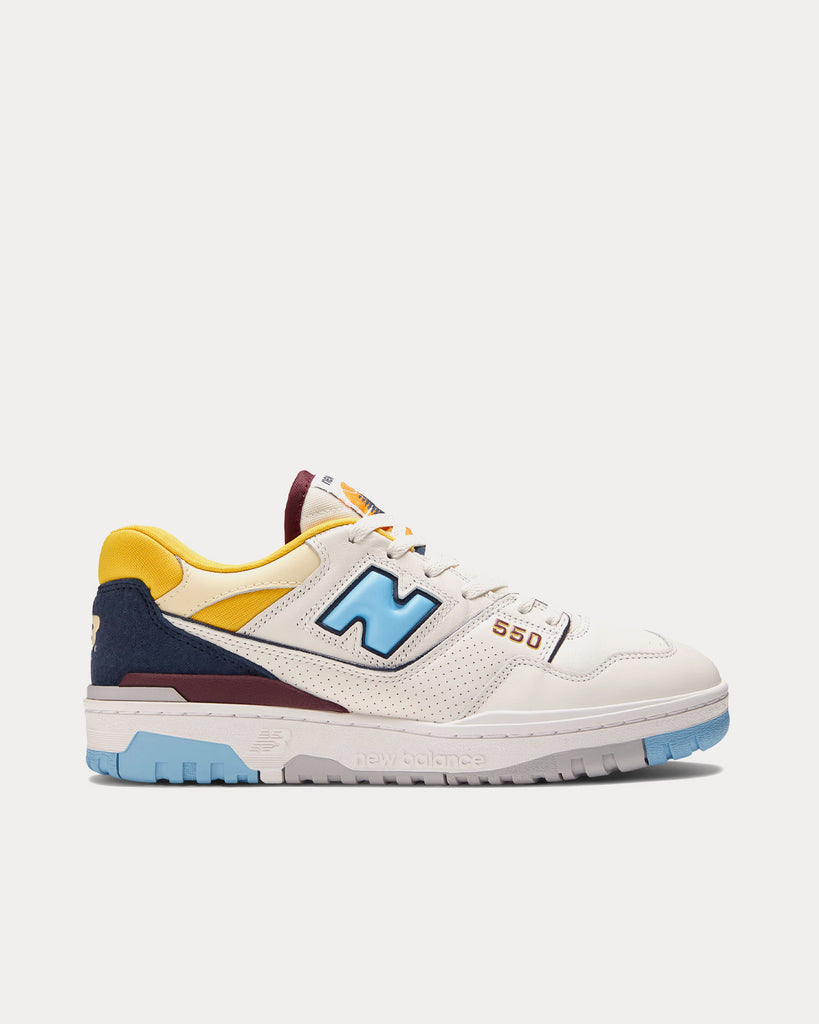 Burgundy and yellow new balance Clearance