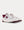 550 White / Burgundy Low Top Sneakers