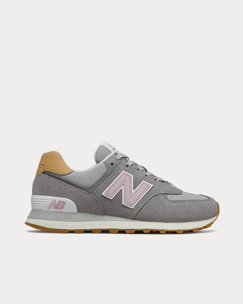 New Balance 574 Steel with Rose Water Low Top Sneakers - 1