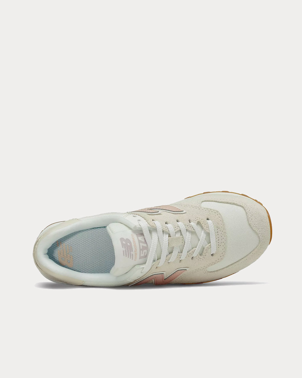 New Balance - 574 Sea Salt With Rose Water Low Top Sneakers