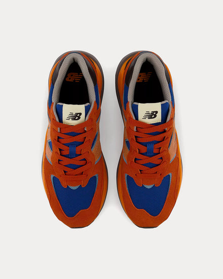 New Balance 57/40 Rust Oxide with Blue Groove Low Top Sneakers - 2