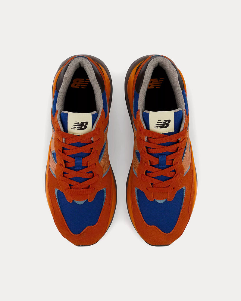 New Balance 57/40 Rust Oxide with Blue Groove Low Top Sneakers - 2