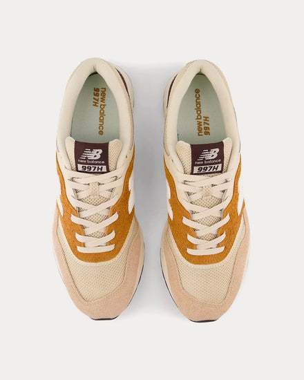 New Balance 997h Sea Salt with Timberwolf Low Top Sneakers - 2