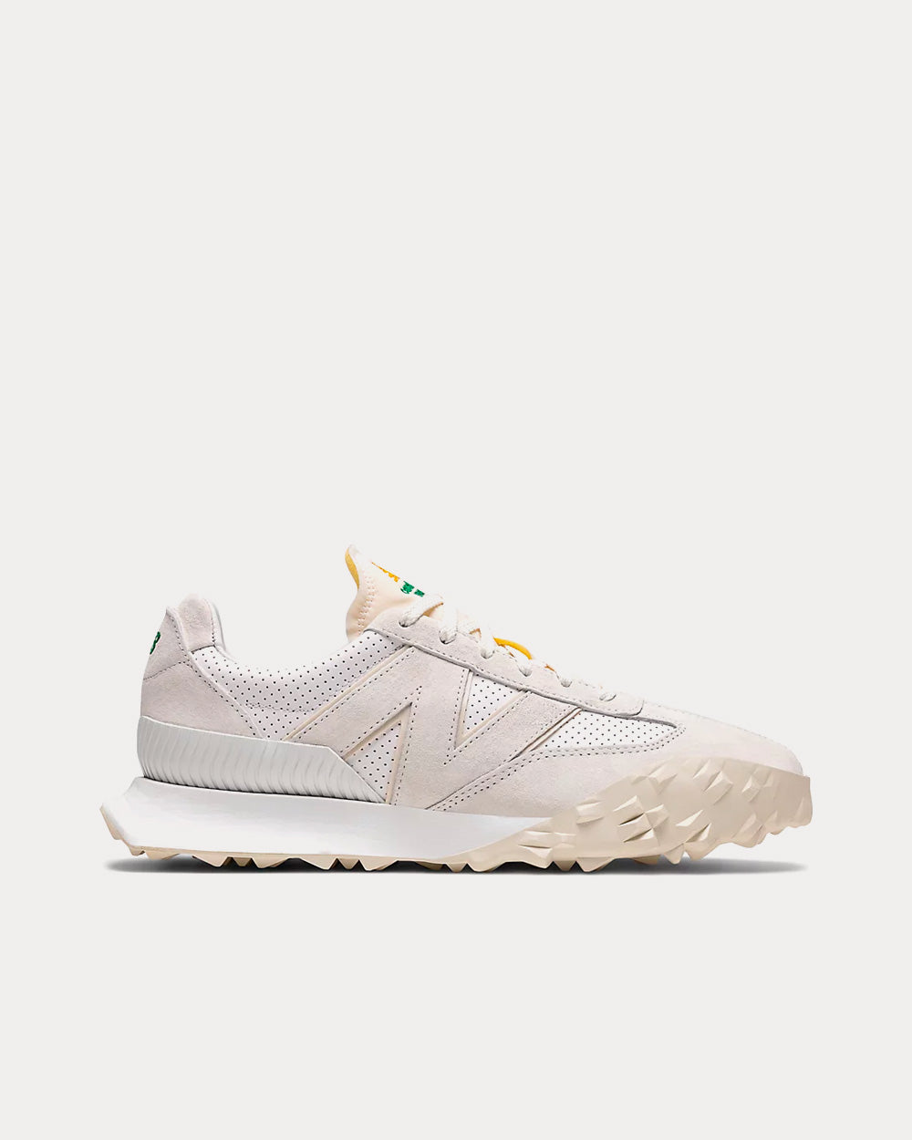 New Balance X Casablanca - XC-72 Marshmallow with Brilliant White Low Top Sneakers