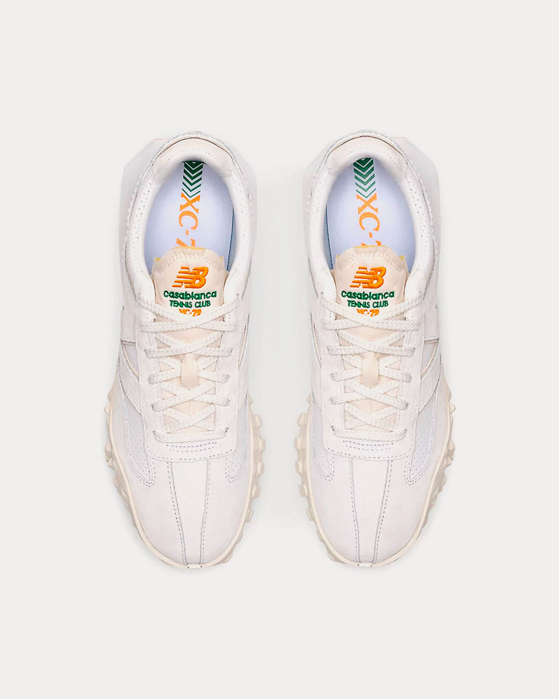 New Balance X Casablanca XC-72 Marshmallow with Brilliant White Low Top Sneakers - 2