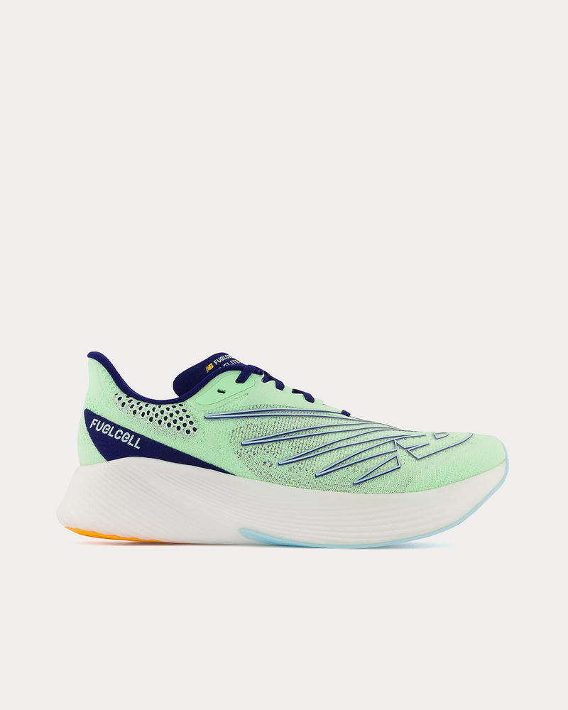 New Balance FuelCell RC Elite v2  Vibrant Spring Glo with White & Victory Blue Running Shoes - 1