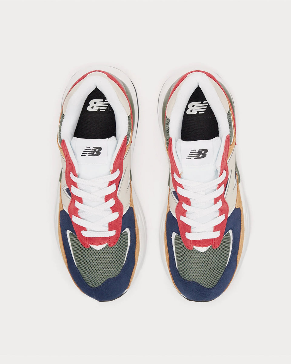 New Balance M5740 Pigment with Team Red Low Top Sneakers Sneak in Peace