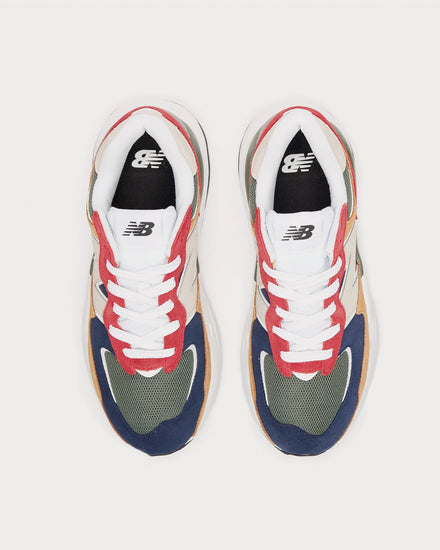 New Balance M5740 Pigment with Team Red Low Top Sneakers - 3