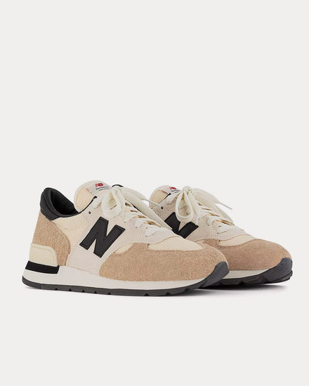 New Balance MADE in USA 990v1 Incense with Macadamia Nut Low Top Sneakers - 3