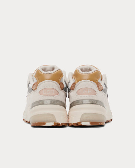 New Balance Made In US 992 Off White Low Top Sneakers - 4