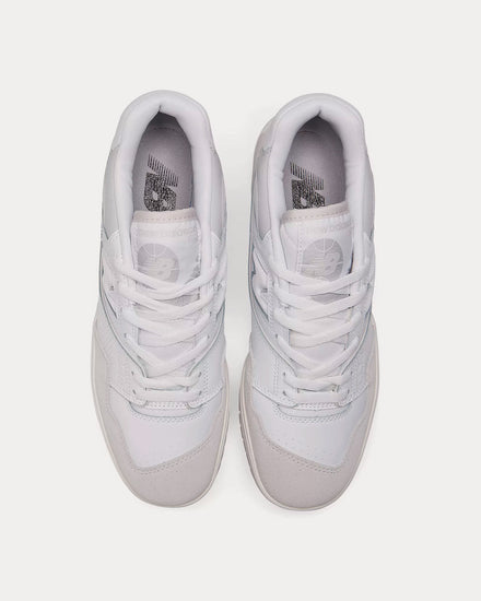 New Balance 550 White with Summer Fog & Rain Cloud Low Top Sneakers - 2