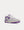 550 White with Prism Purple Low Top Sneakers