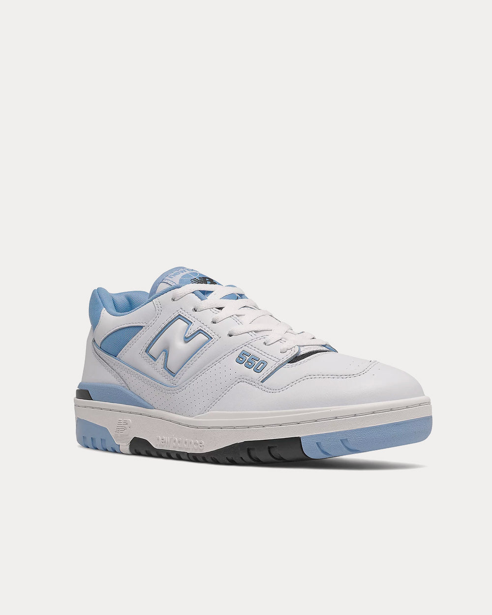 New Balance - 550 White with Team Carolina Low Top Sneakers