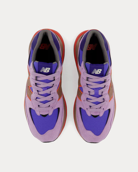New Balance 57/40 Raw Amethyst with Red Clay Low Top Sneakers - 2