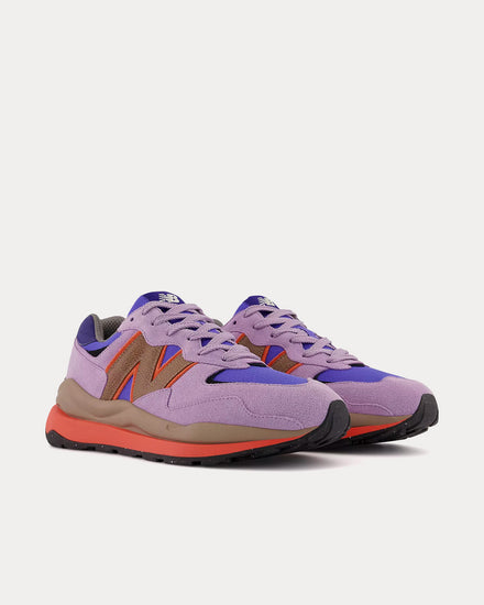 New Balance 57/40 Raw Amethyst with Red Clay Low Top Sneakers - 3