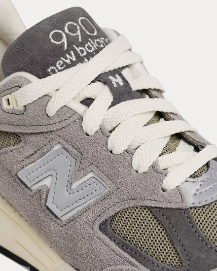 New Balance MADE in USA 990v2 Marblehead with Incense Low Top Sneakers - 6